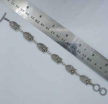 zilveren edelsteen ring hanger oorbellen 1446